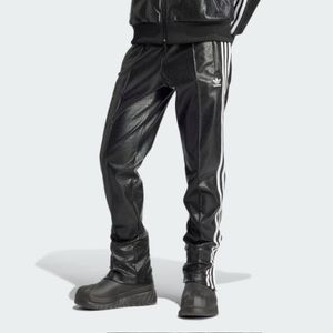 Adidas Originals Premium Faux Leather SST Luxe Track Pants